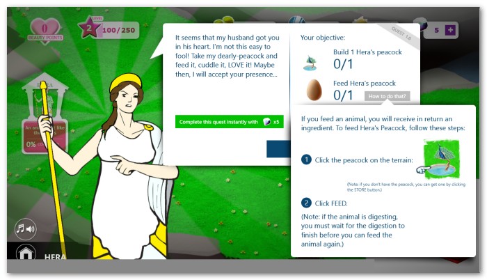 Screenshot of application by Userware